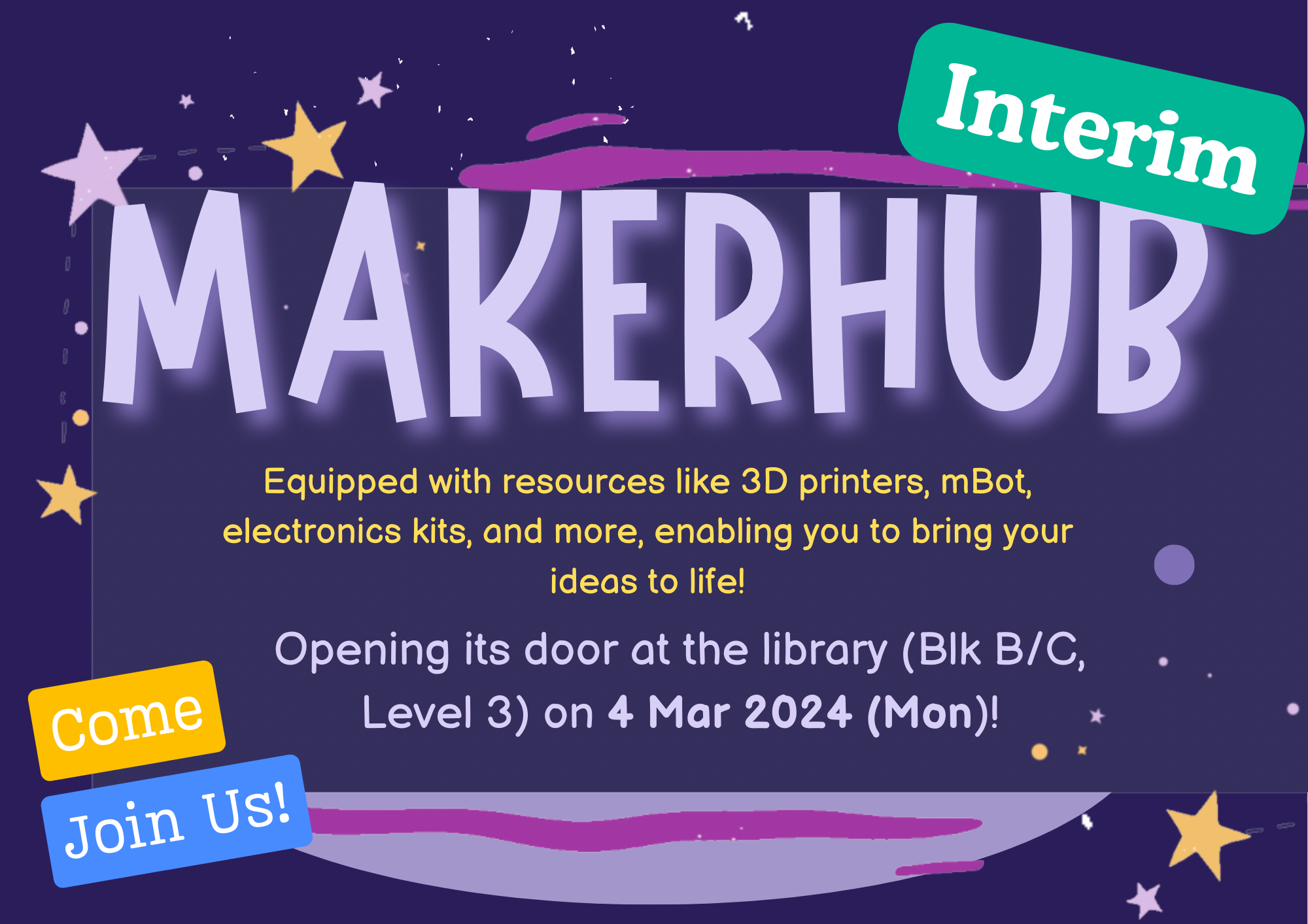 Maker hub Poster