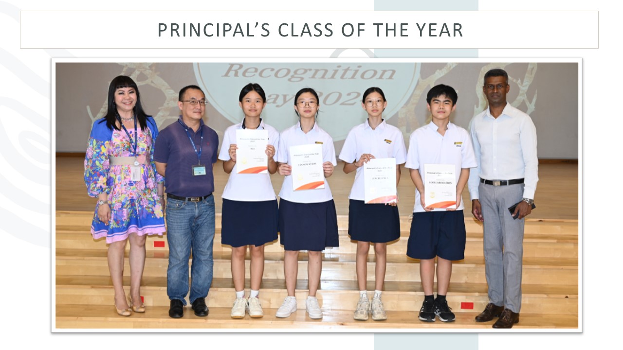 Principals' Class of the Year 2024