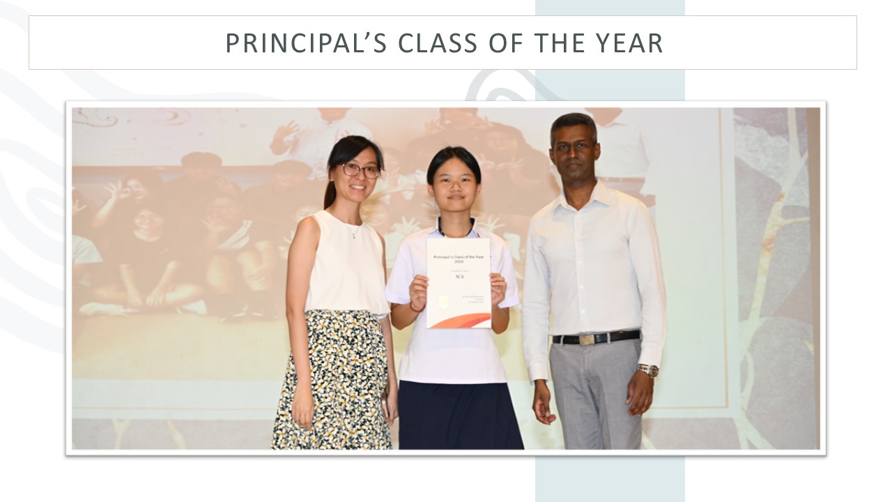 Principals Class of the Year 1