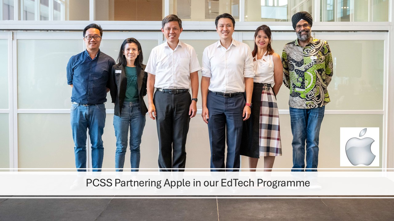 PCSS Partnering Apple in our Applied Learning Programme 2